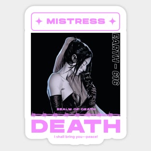 MISTRESS DEATH - MARVEL Sticker